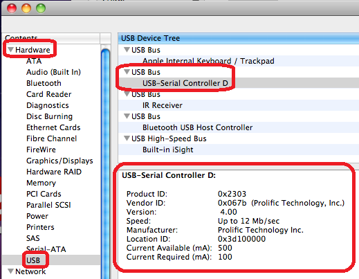 usb serial terminal program for mac